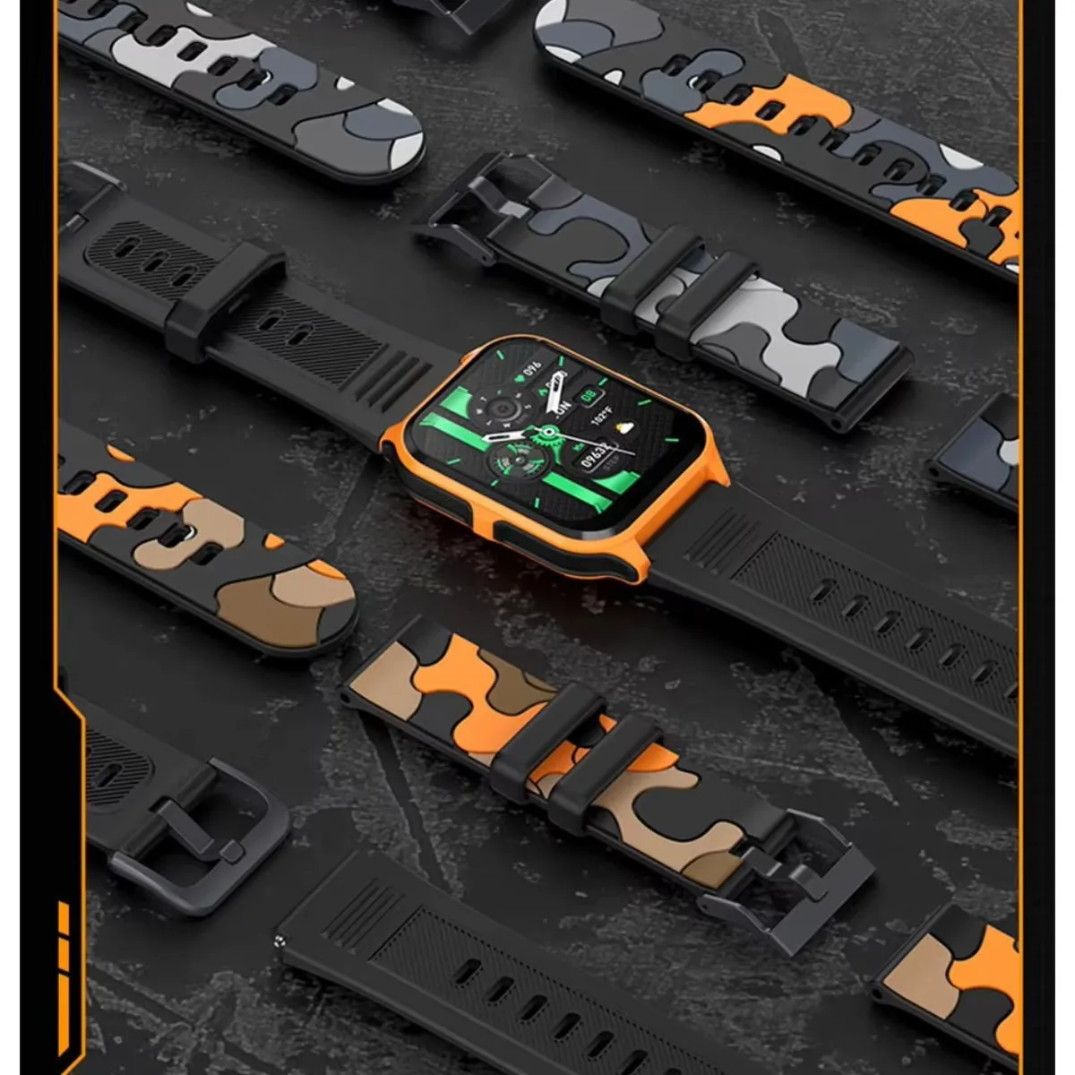 GENERICO - Reloj Smartwatch unisex + regalo audífonos + correa deportiva extra