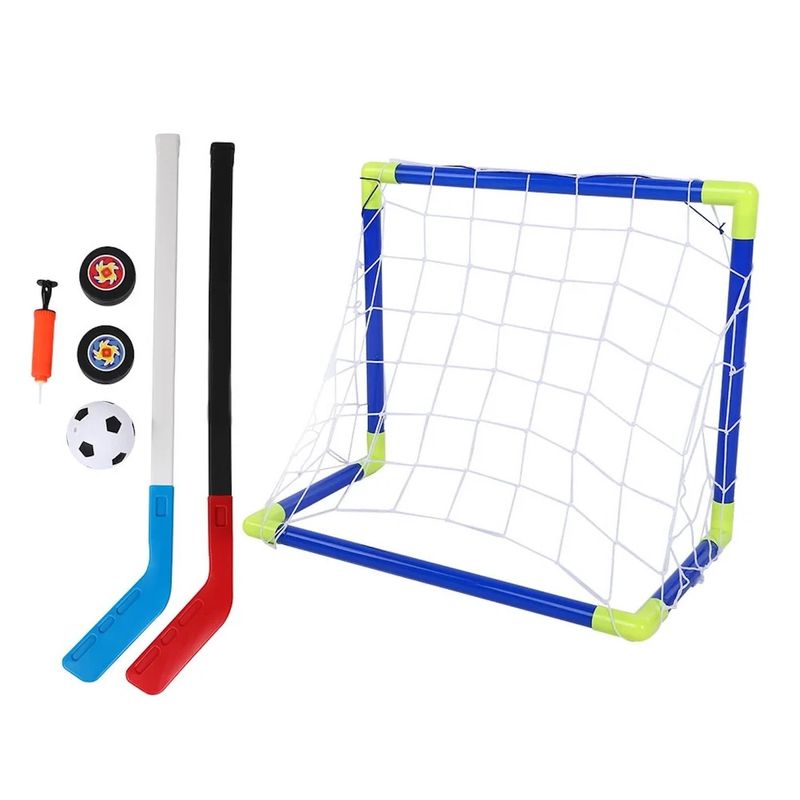 GENERICO - Juego 2 En 1 Equipo De Portería De Hockey Para Niños
