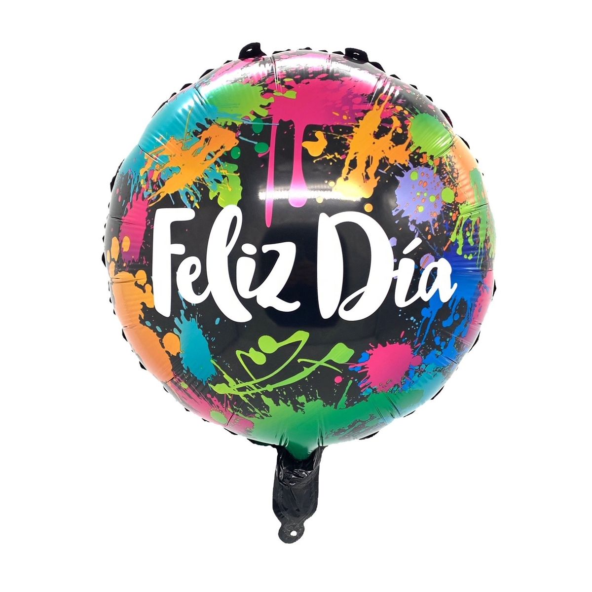 GENERICO - GLOBO METALICO 18 FELIZ DIA PAINT X50 UNI