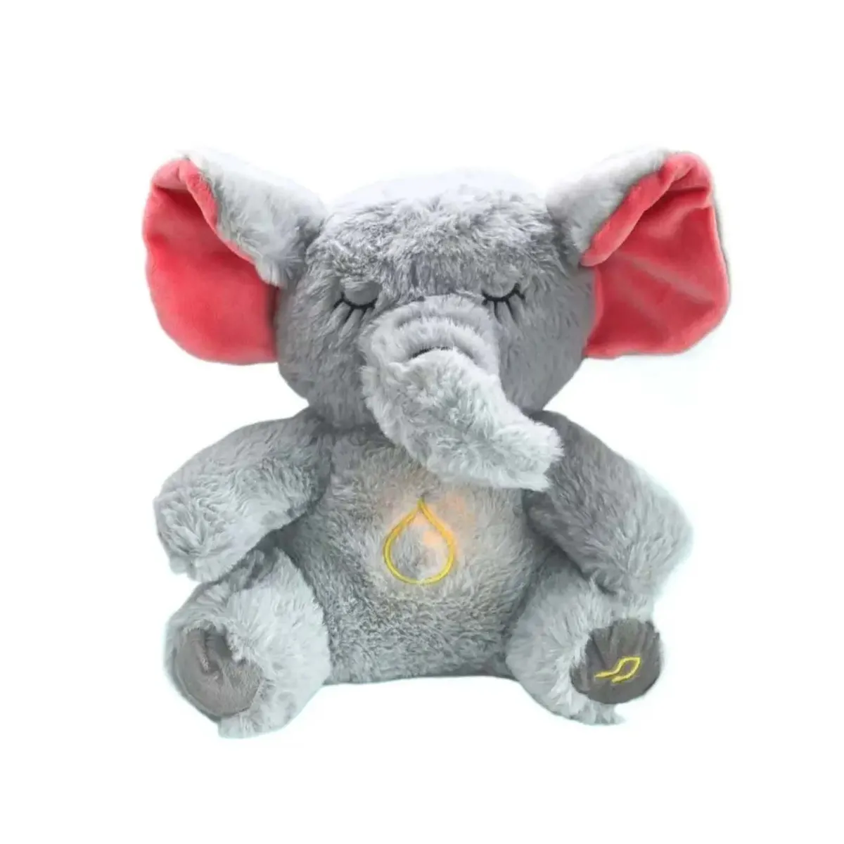 GENERICO - Peluche De Apego Antiestrés Respira Luz Música Niños