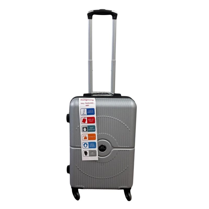 GENERICO - Maleta De Mano Cabina Avion Viaje 10Kg Gris