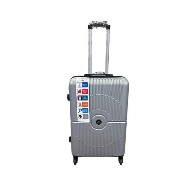 GENERICO - Maleta Grande Equipaje De Viaje De 20kg Gris