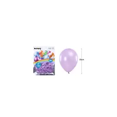 GENERICO - Globos De Látex Perlado Lila 25cm 50pcs