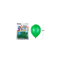 GENERICO - Globos De Látex Verde Oscuro Mate 25cm 50pcs