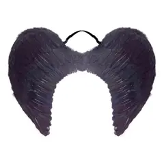 GENERICO - Alas Ángel De Pluma 60 X 45 Cm Cosplay, Disfraz Accesorio