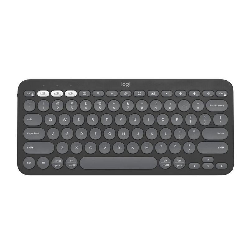 LOGITECH - Teclado Logitech Pebble 2 K380S Negro Español