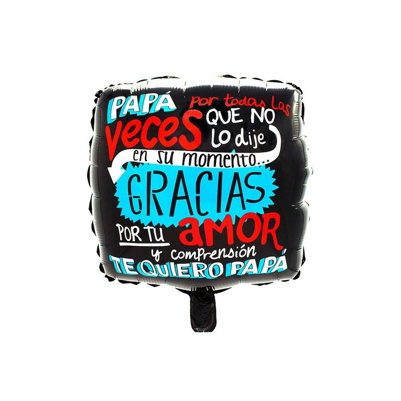 GENERICO - GLOBO METALICO 18 COMPRENSION PAPA X50 UNI