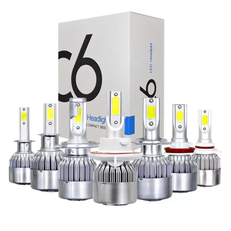 GENERICO - Ampolleta Auto Led Headlight H1 H3 H4 H7 H11 H13 9005/6 880