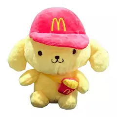 GENERICO - Juguete Peluche Pompompurin Gorro McDonalds 20cm Infantil