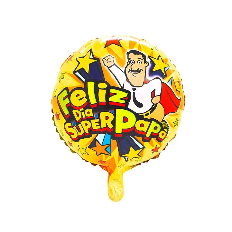 GENERICO - GLOBO METALICO 18 SUPER PAPA X1 UNI