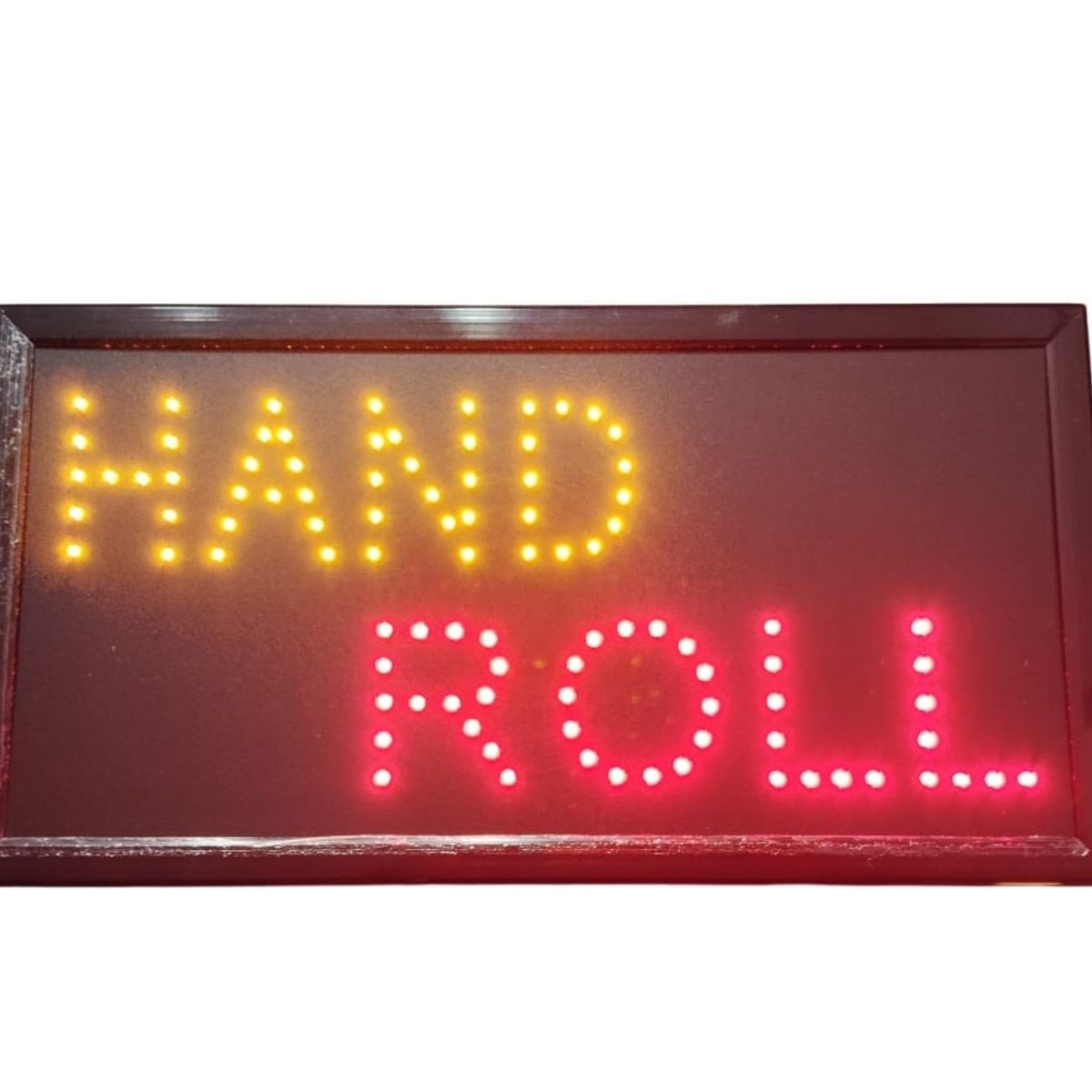 GENERICO - Letrero LED Luminoso HAND ROLL