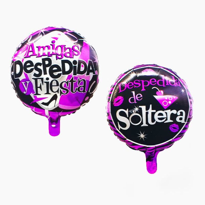 GENERICO - GLOBO METALICO 18' DESPEDIDA SOLTERA X1 UNI