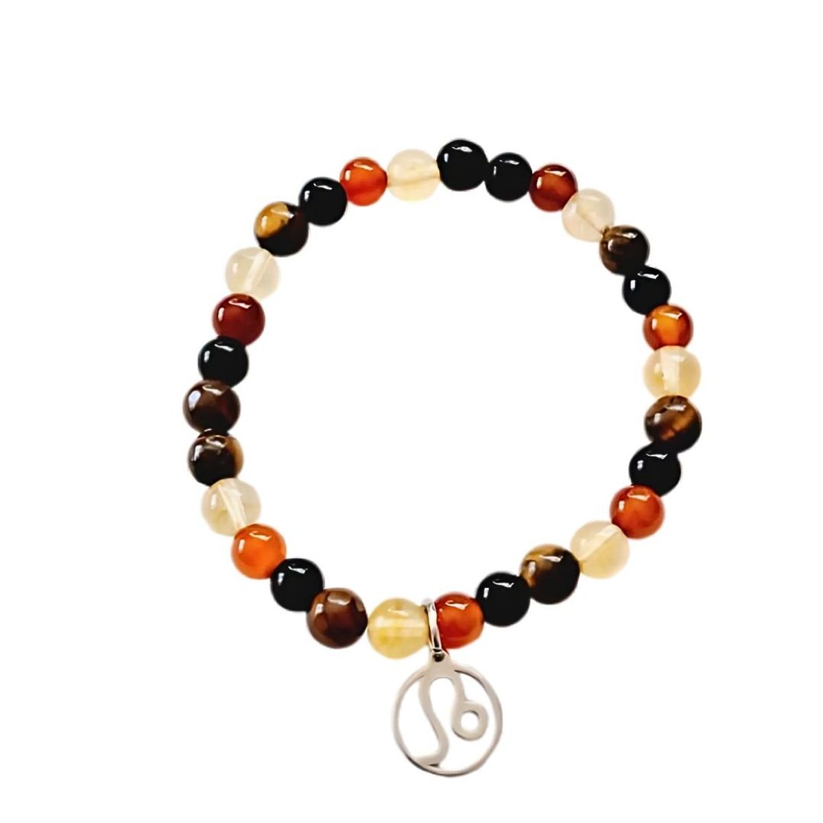 GENERICO - Pulsera con piedras acorde al signo de Leo