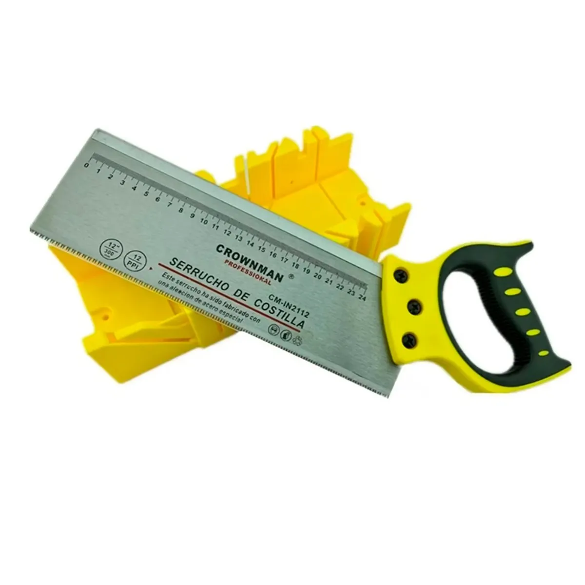 GENERICO - Serrucho Sierra Costilla Con Inglete 300mm