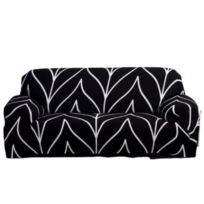 GENERICO - Funda cubre Sillon de 3 CUERPOS en tela LISA elasticada con DISEÑO