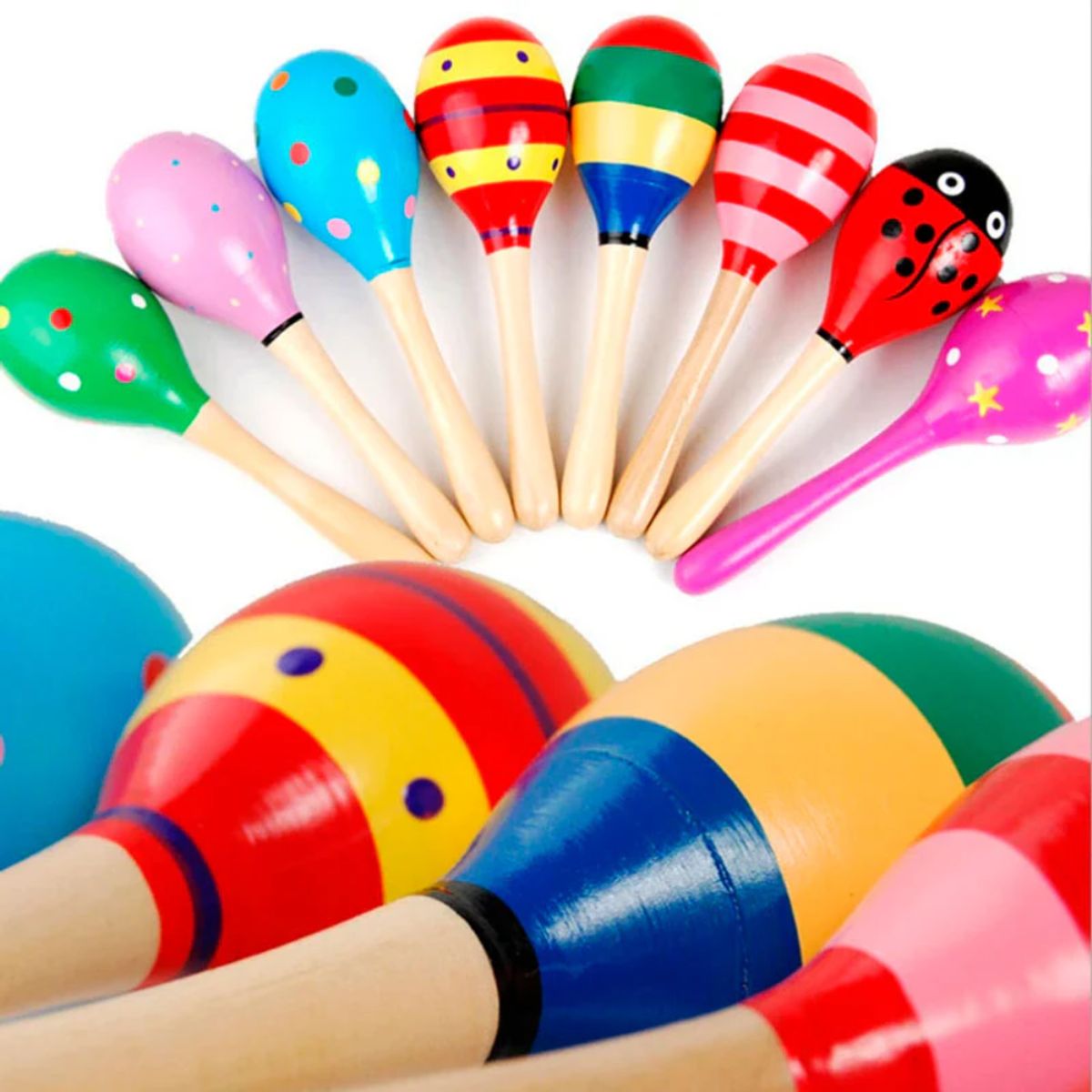 GENERICO - Par de Sonajeros Maracas