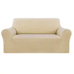 GENERICO - Funda cubre Sillon de tela elasticada PREMIUN Cuadrille de 4 CUERPOS