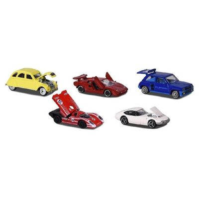 Imagen 2 del producto Juguete Pack 5 Autos 1:62 Metalicos Vintage Infantil