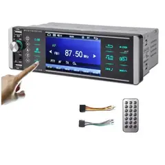 GENERICO - Radio Auto 1 Din Con Pantalla 4.1 Bluetooth Mp3 Usb Control