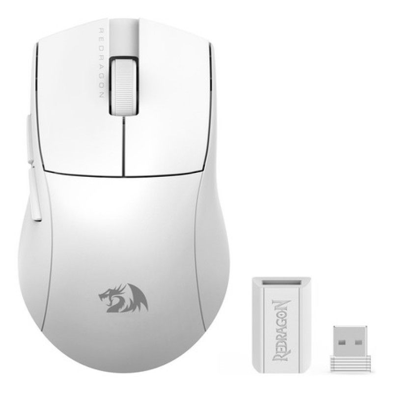 REDRAGON - Mouse Wireless Redragon Ultra Light K1ng M916 1k Blanco