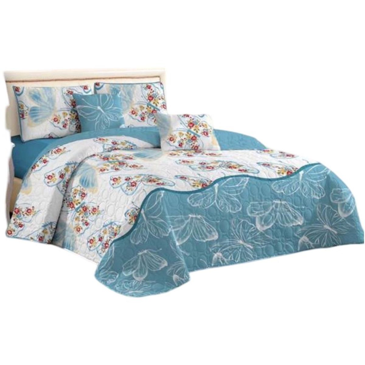 GENERICO - CUBRECAMA FRESCO QUILT DE VERANO 2 PLAZA