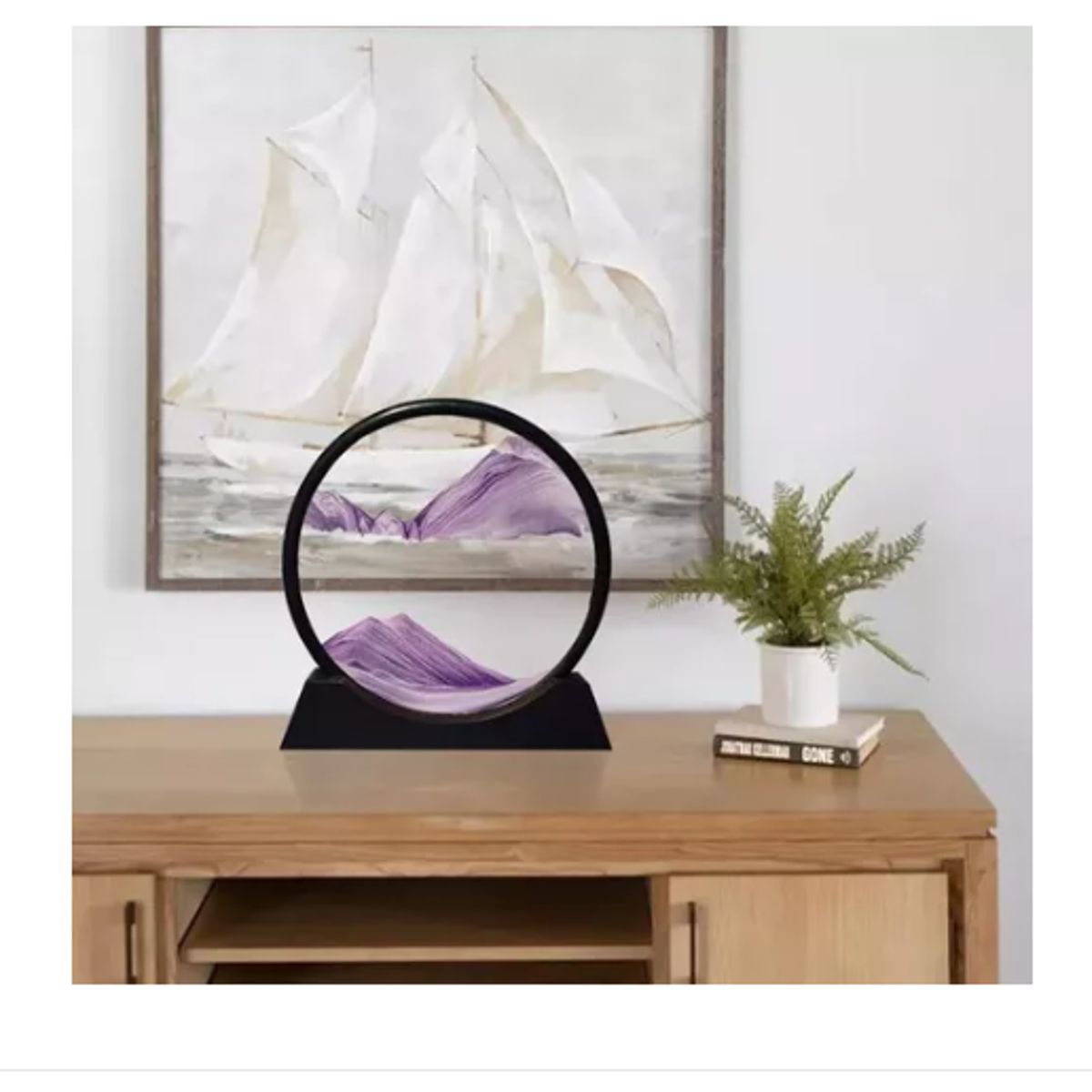 GENERICO - Decoración De Arena Anti Estrés Sensorial Paisaje Montañas