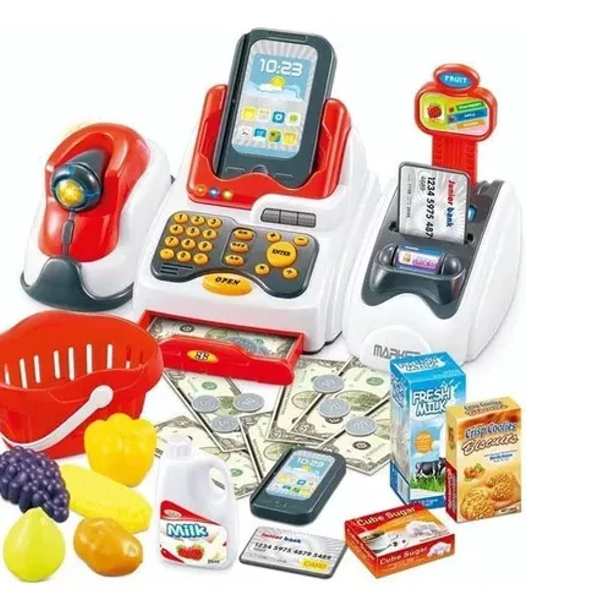 GENERICO - Caja Registradora De Juguete Para Niños