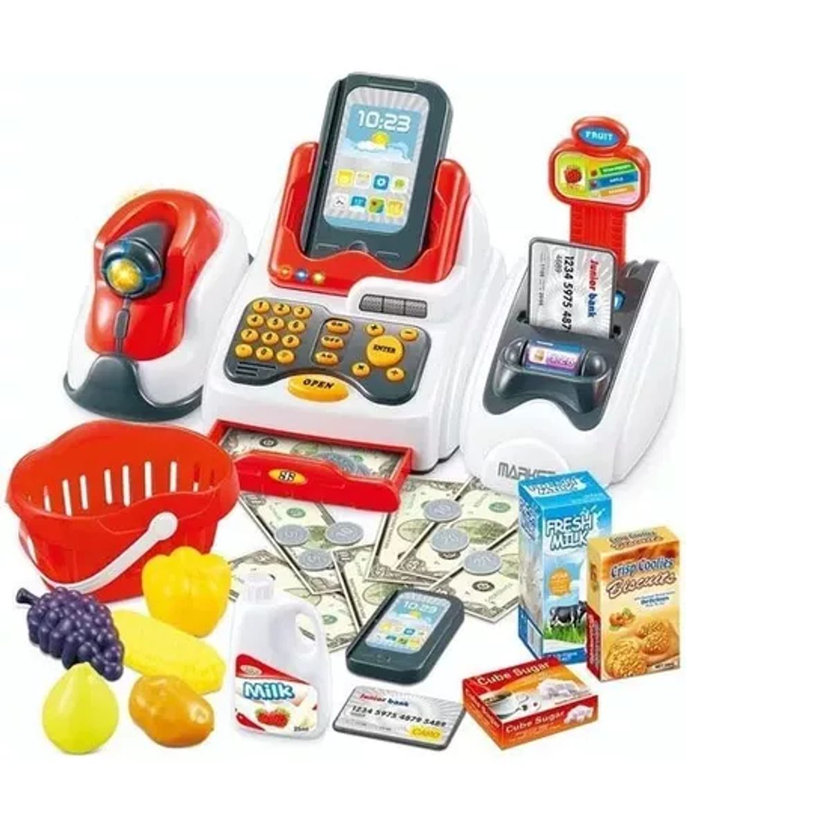 GENERICO - Caja Registradora De Juguete Para Niños
