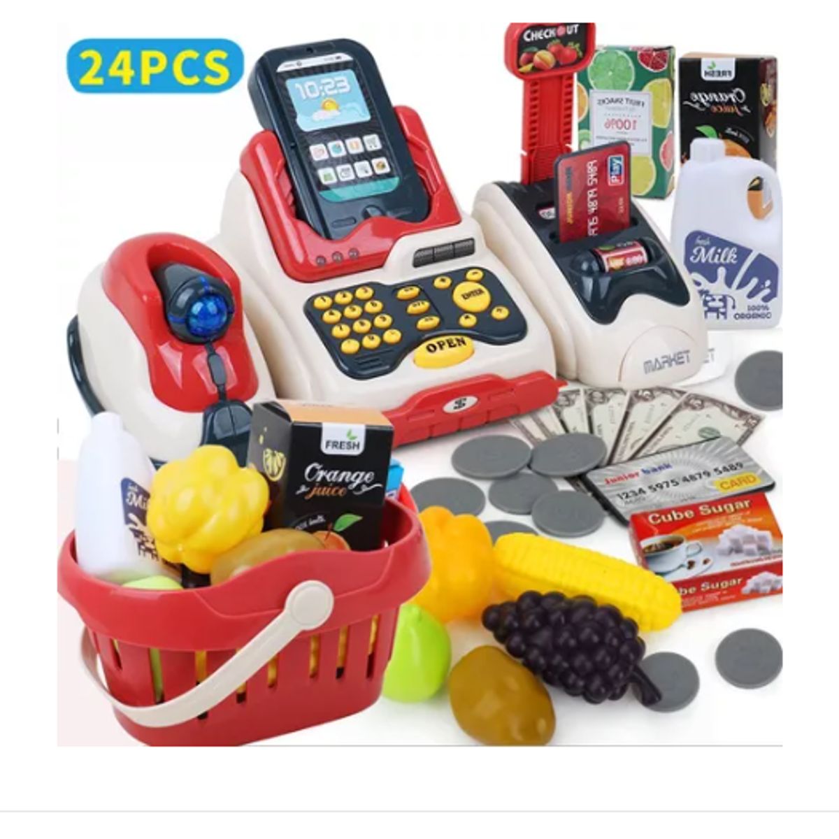 GENERICO - Caja Registradora De Juguete Para Niños