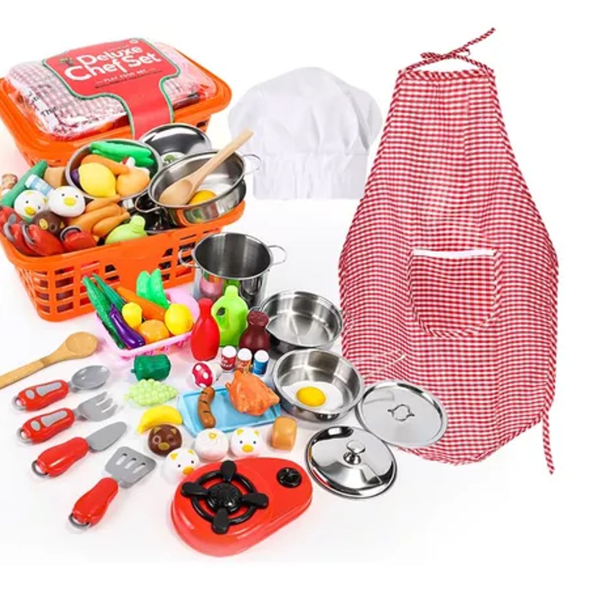 GENERICO - Cocina De Juguetes 42 Piezas Set Kits Y Comidas Para Niños