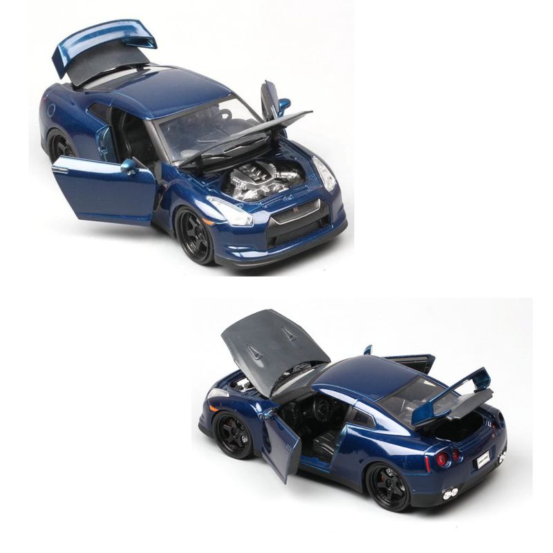 JADA TOYS - Nissan Skyline GTR R35 Brian Rapido y Furioso 7 Jada 1:24