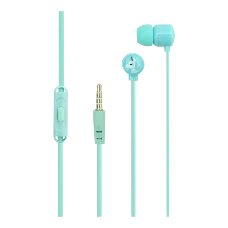 GENERICO - Audifono Para Niños Con Cable Unicornio Tuk T-308 rosa