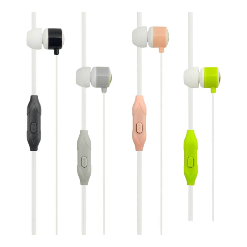 GENERICO - Audifonos Para Niños Con Cable Palta Tuk Con Estuche gris