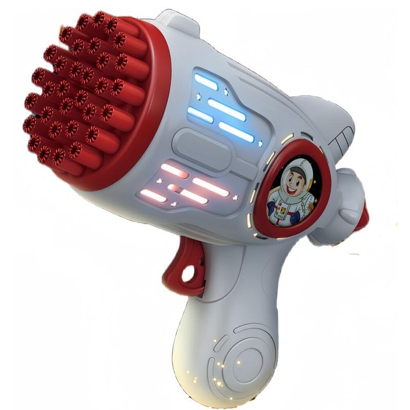 ANENG - Juguete Burbujero Pistola Eléctrico Astronautas Con Luce Led