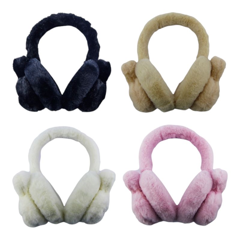 GENERICO - Audifonos Para Niños Con Cable Peluche Conejo rosa
