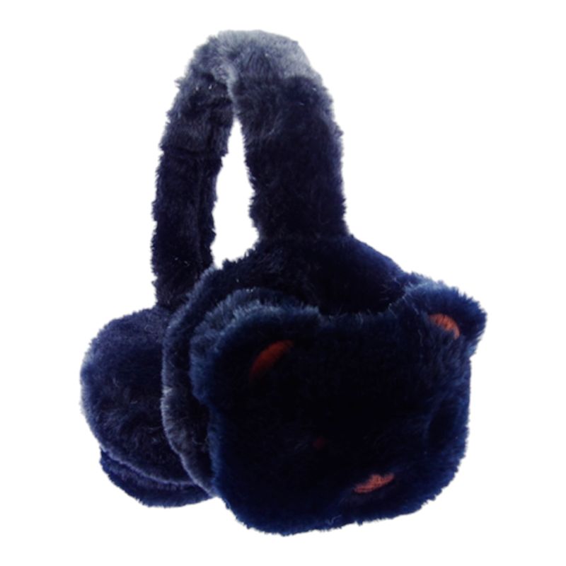 GENERICO - Audifonos Para Niños Con Cable Peluche Perrito negro