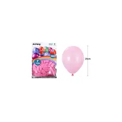 GENERICO - Globos De Latex Rosa Claro Mate 25cm 100pcs