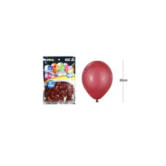 GENERICO - Globos De Látex Granate Mate 35cm 50pcs
