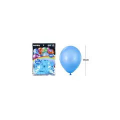 GENERICO - Globos De Látex Celeste Mate 35cm 50pcs
