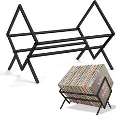 KUANGYE - Soporte Para almacenamiento De Discos De Vinilo 70-100 álbumes