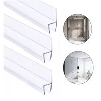 Paquete De 3 Tiras De Sellado Lateral Para Puerta De Ducha