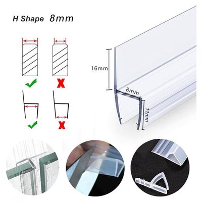 Imagen 2 del producto Paquete De 3 Tiras De Sellado Lateral Para Puerta De Ducha