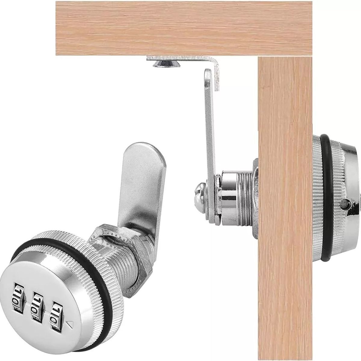 KUANGYE - Cerradura Mueble Lockers Casilleros Con Clave Ppuerta 20mm