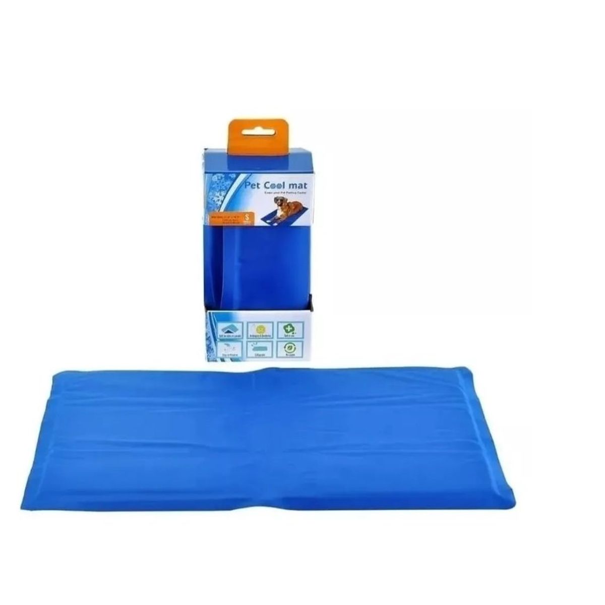 GENERICO - Manta De Gel Frio Refrescante 90x50cm L Mascota Blue