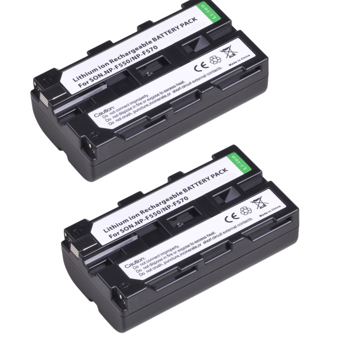 GENERICO - 2 BATERÍAS NP-F550 / NP-F570 SONY ALTERNATIVA