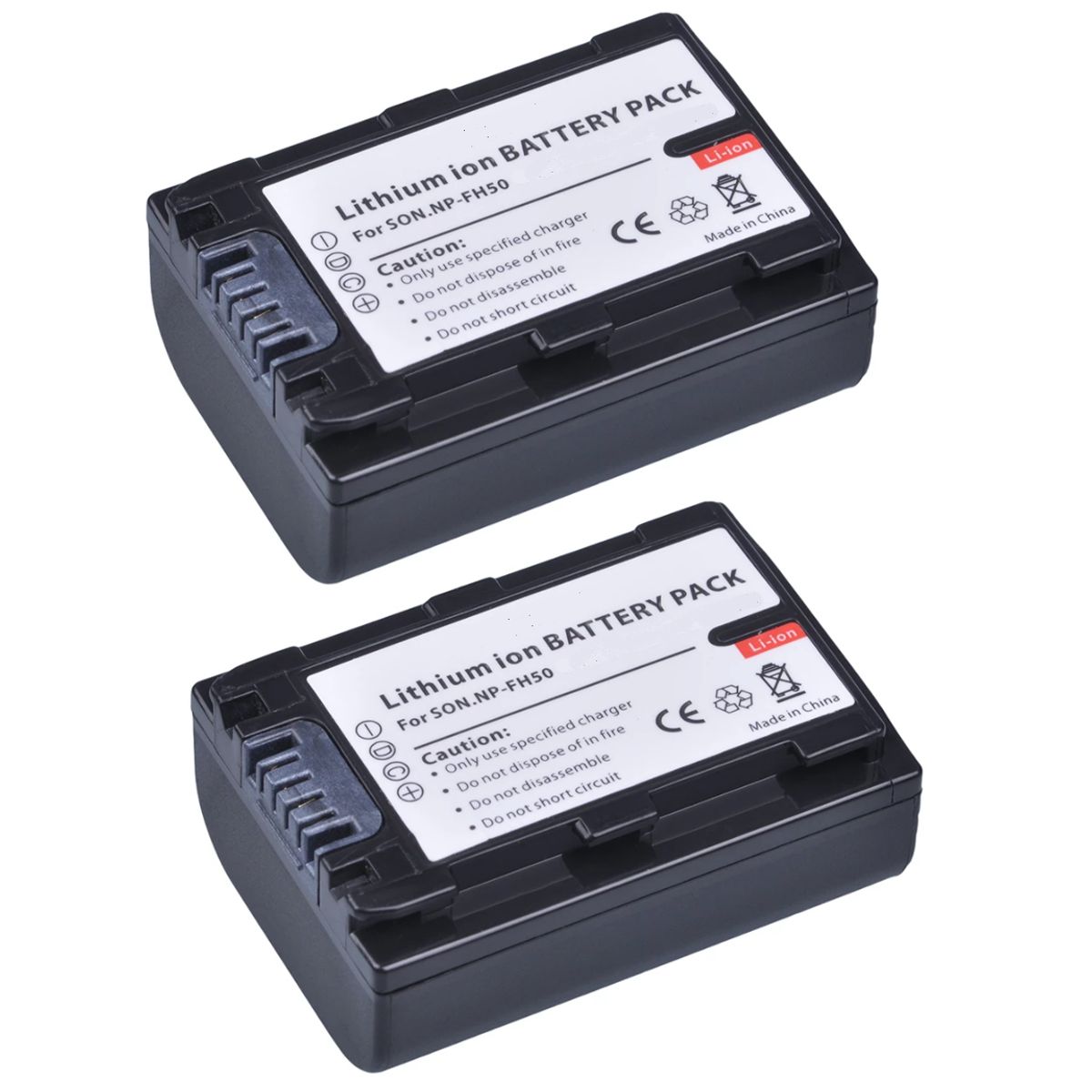 GENERICO - 2 BATERÍAS NP-FH50 SONY ALTERNATIVA