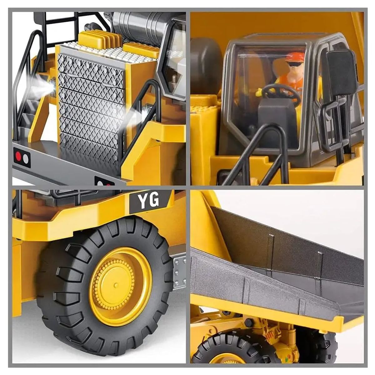 GENERICO - Camión Tolva radio controlado