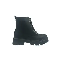PAND G - Botín Negro Plataforma Mujer