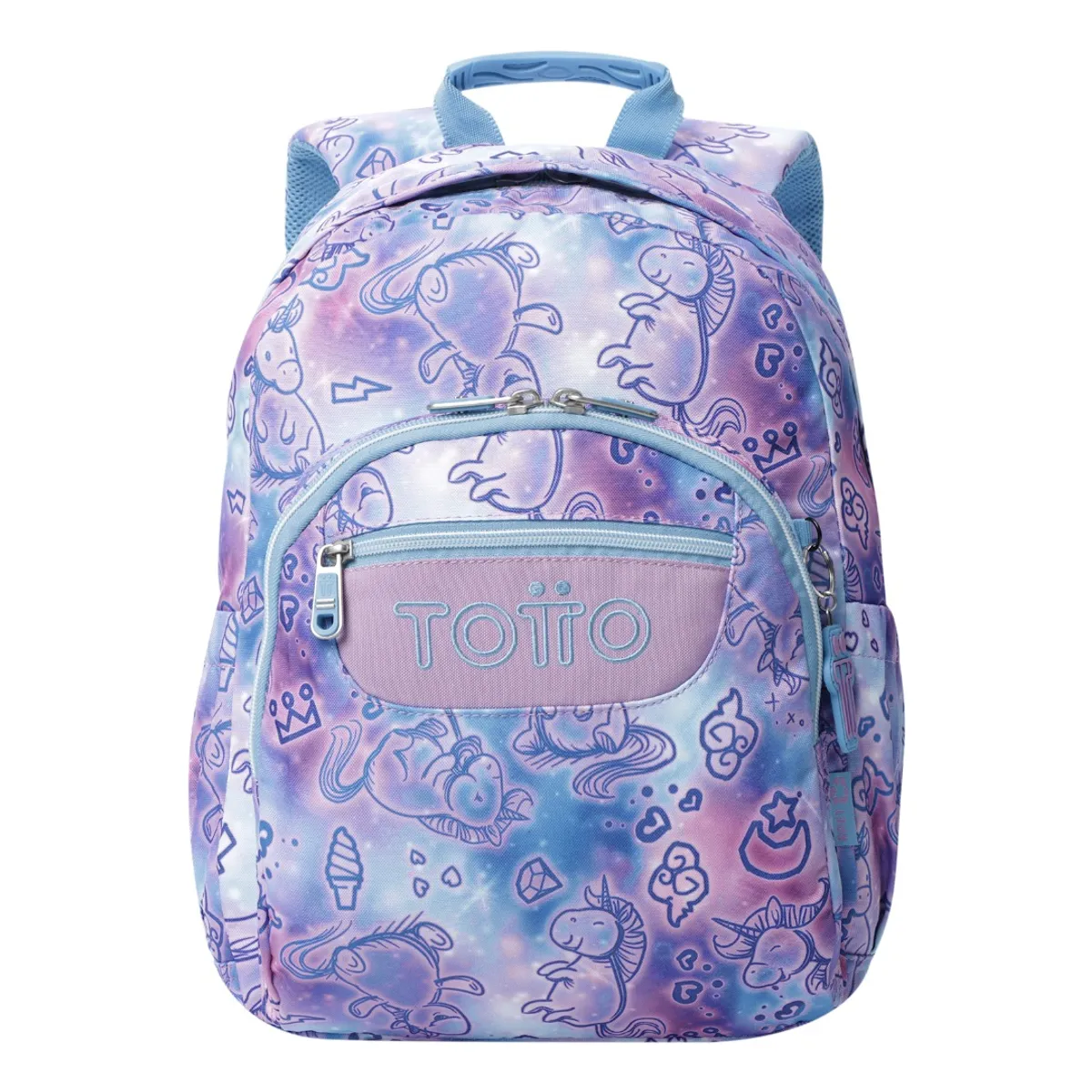 TOTTO - Mochila Urbana Notebook Escolar Totto Classic Gommas Niña