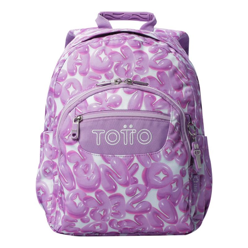 TOTTO - Mochila Urbana Notebook Escolar Totto Classic Gommas Niña